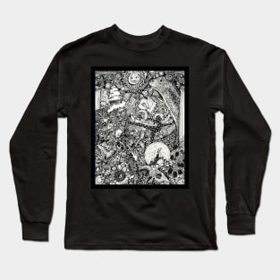 Complicated Otter, a gigantic doodle Long Sleeve T-Shirt